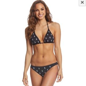 SOLD Lauren Ralph Lauren Bikini Swimsuit w Ponies